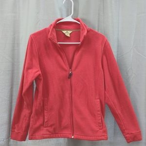 Woolrich zip front fleece jacket. Size small.